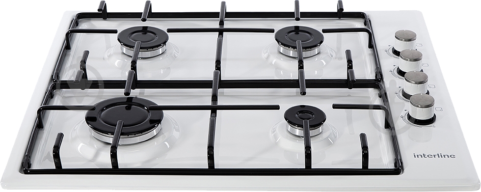 Варильна поверхня газова Interline TK 4300 WH - фото 2