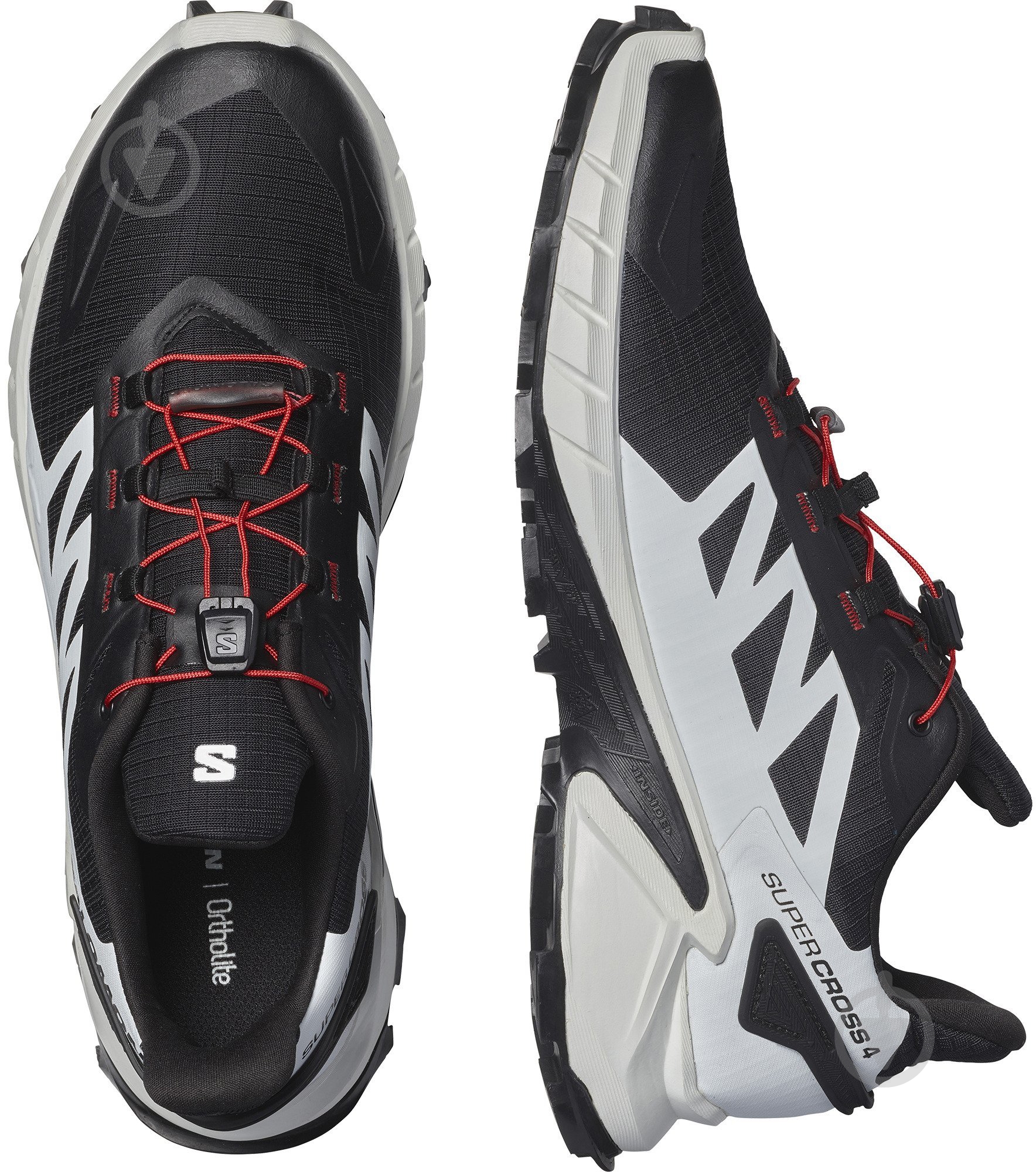 Кроссовки мужские Salomon SUPERCROSS 4 L41736600 р.42 2/3 белые - фото 4