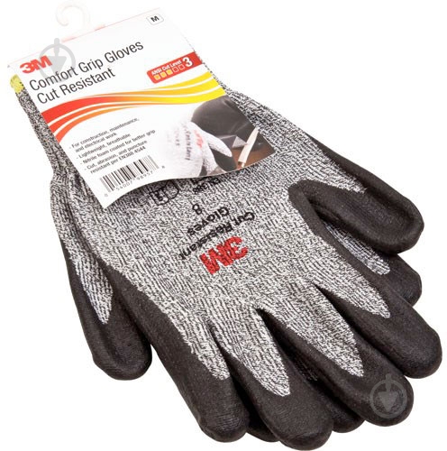 Рукавички 3M Comfort Grip Cut-Resistant Glove з покриттям нітрил L (9) GCM-CR-L 2 - фото 3
