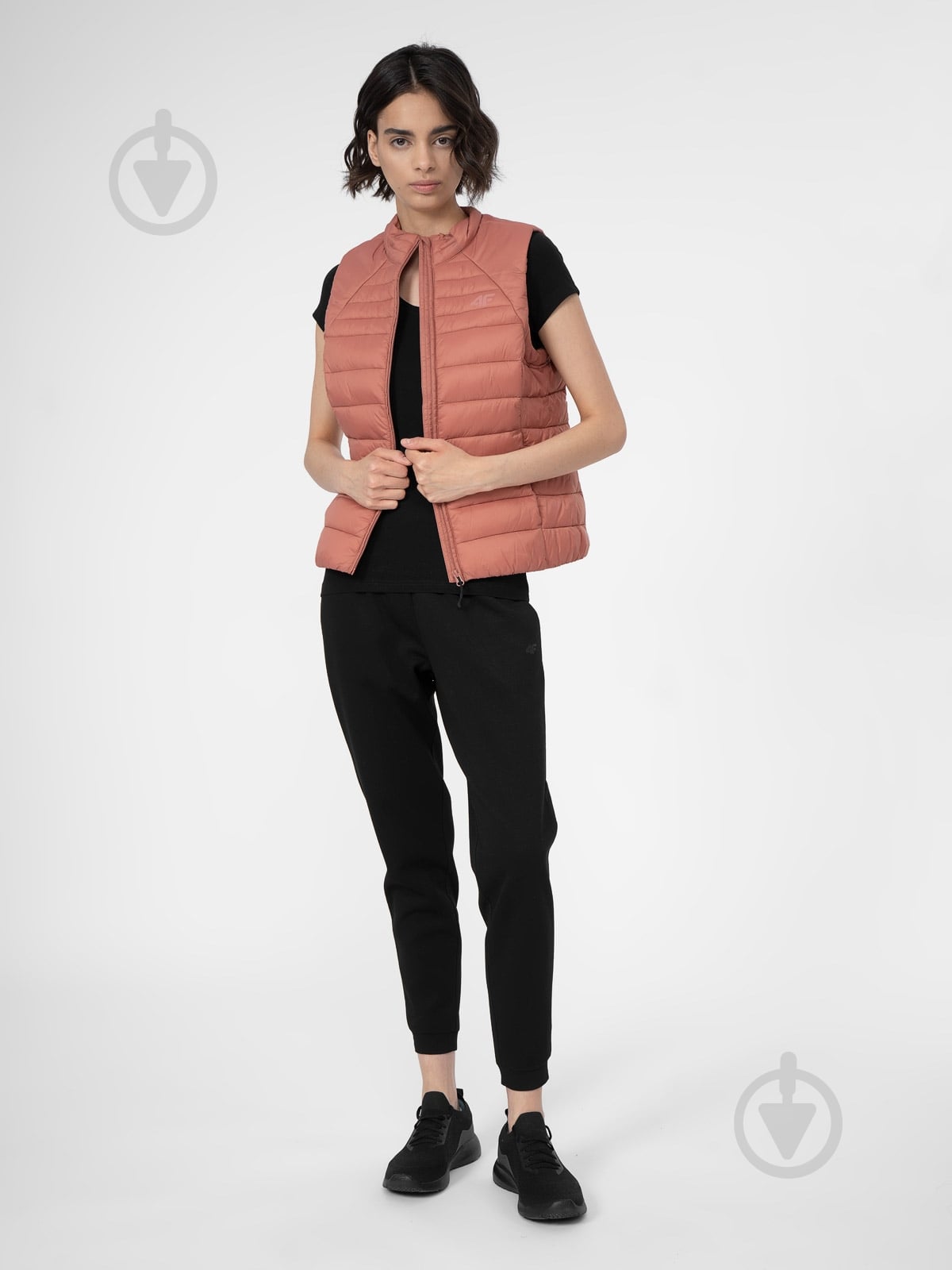 Жилет 4F 4FSS23TDJAF091-81S р.XS коричневый - фото 2 Жилет 4F 4FSS23TDJAF091-81S р.XS коричневый - фото 2