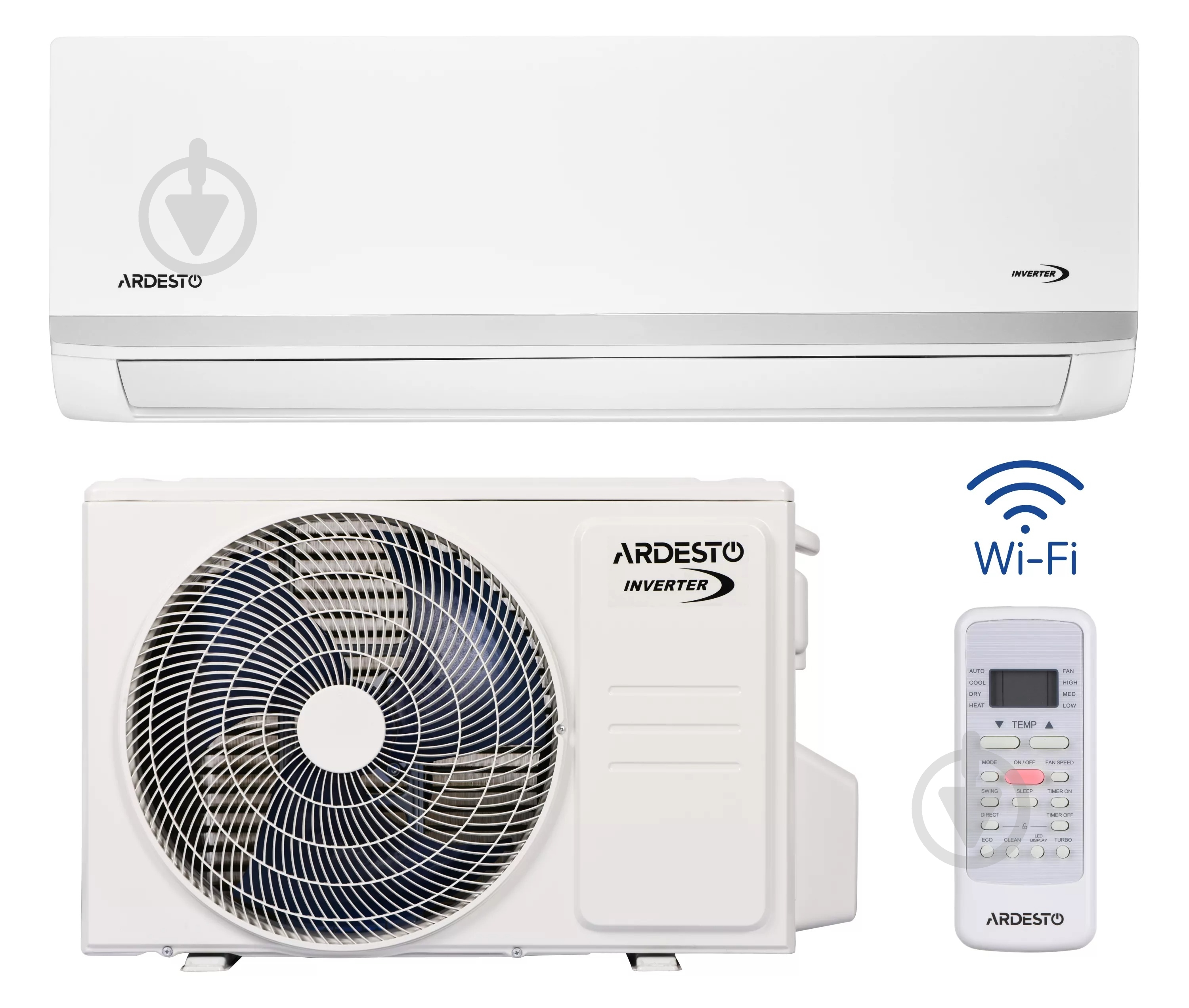 Кондиционер Ardesto ACM-09ERP-R32-WF-AG-S - фото 2