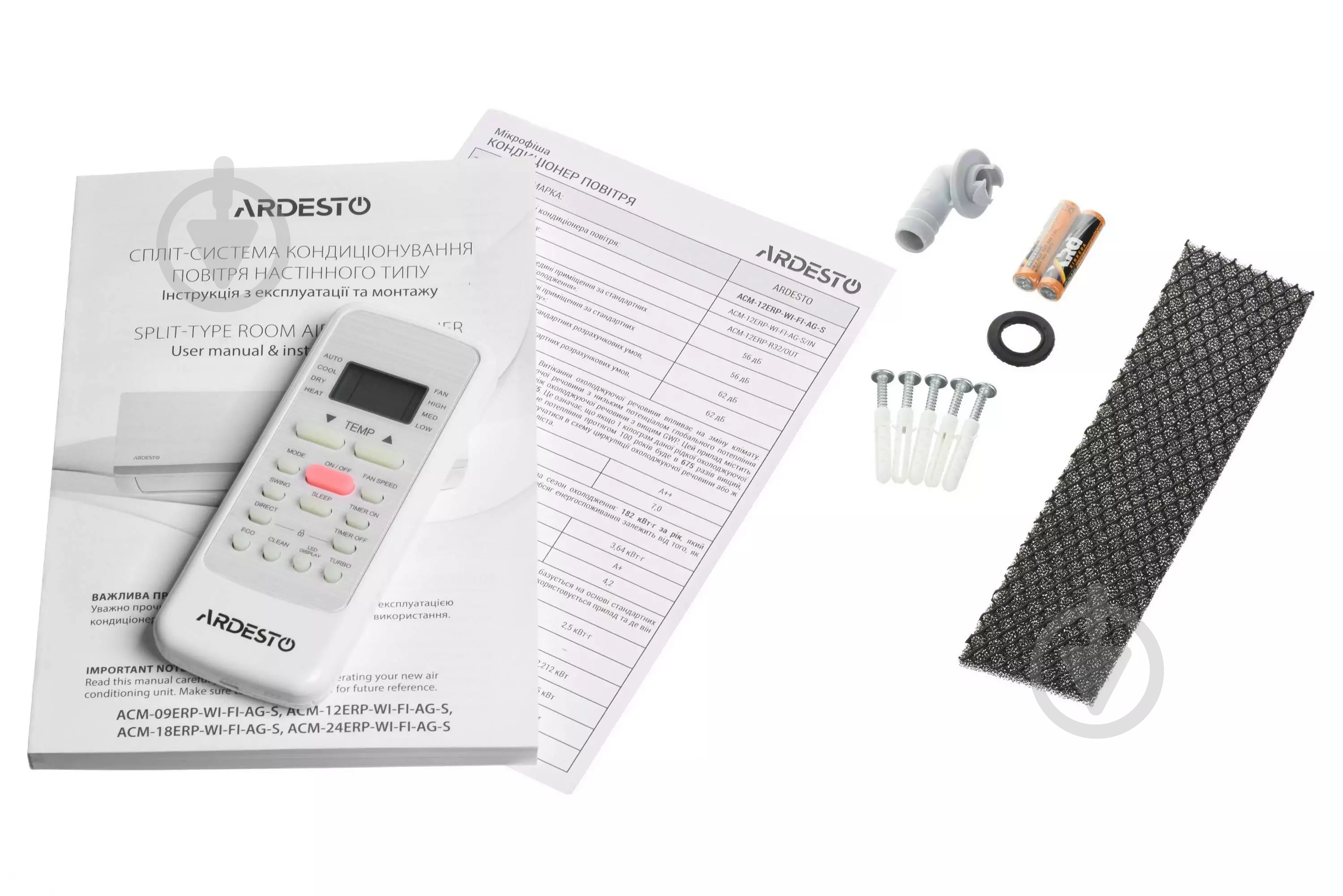 Кондиционер Ardesto ACM-09ERP-R32-WF-AG-S - фото 15