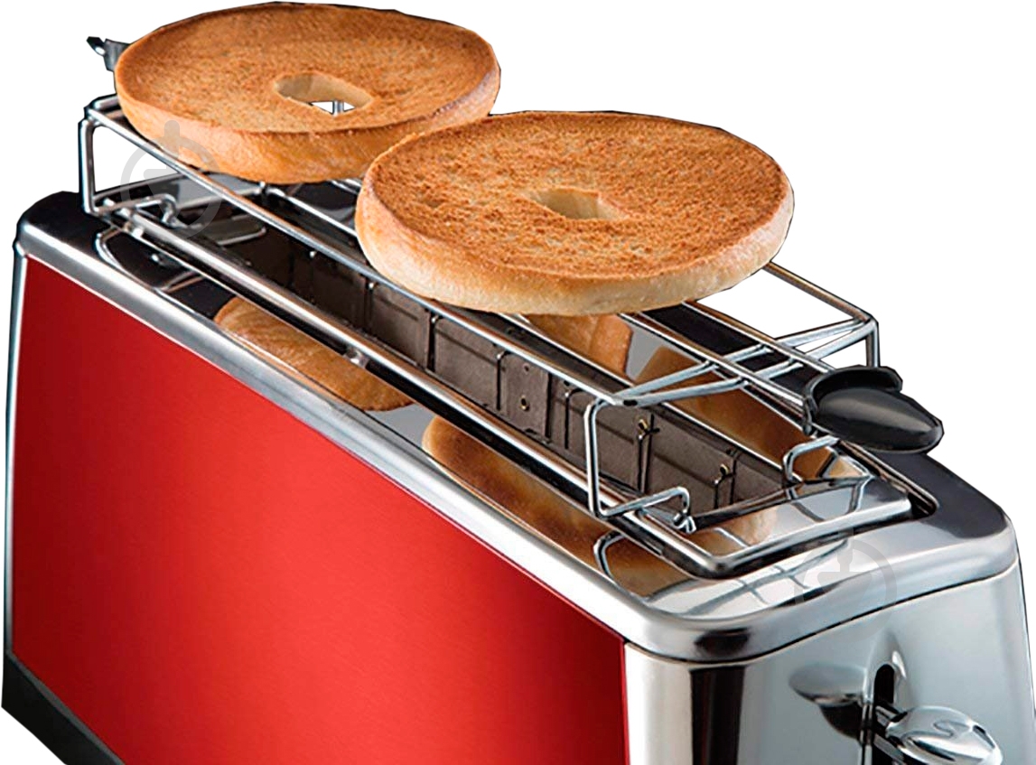 Тостер Russell Hobbs Luna Solar Red 23250-56 - фото 2 Тостер Russell Hobbs Luna Solar Red 23250-56 - фото 2