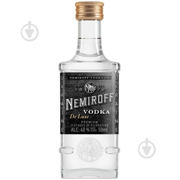 Водка Nemiroff De Luxe 40% 0,05 л - фото 1 Водка Nemiroff De Luxe 40% 0,05 л - фото 1