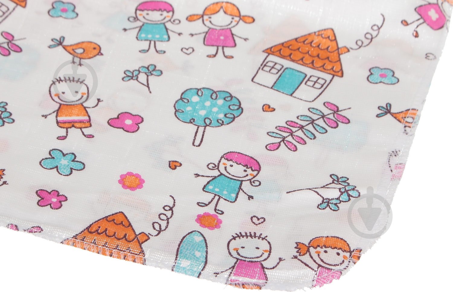 Пеленка Home Line Девочки и мальчики 75x110 см оранжевый 155976 - фото 2