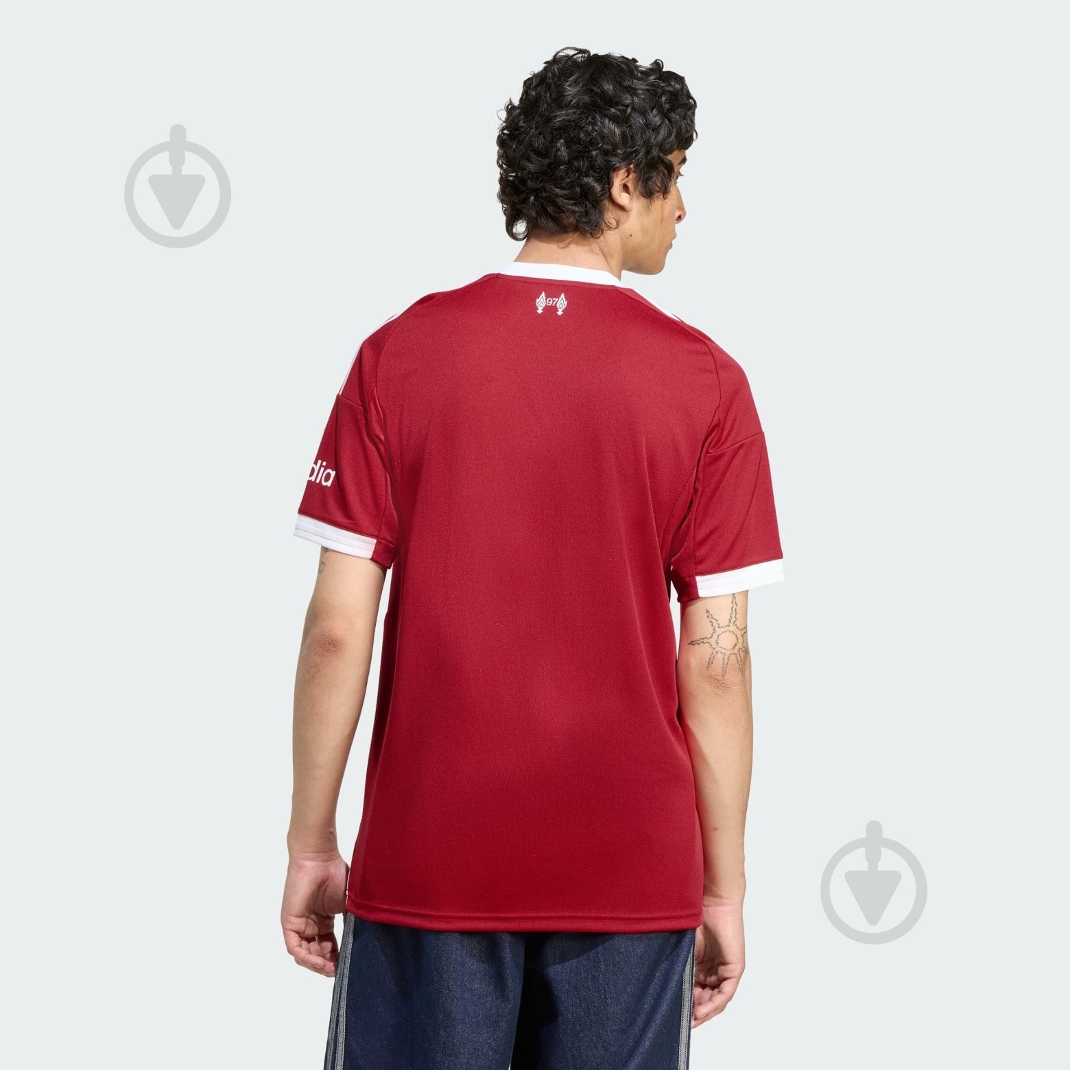 ᐉ Футболка Adidas LFC H JSY JV6423 р.2XL красный • Купить в Киеве