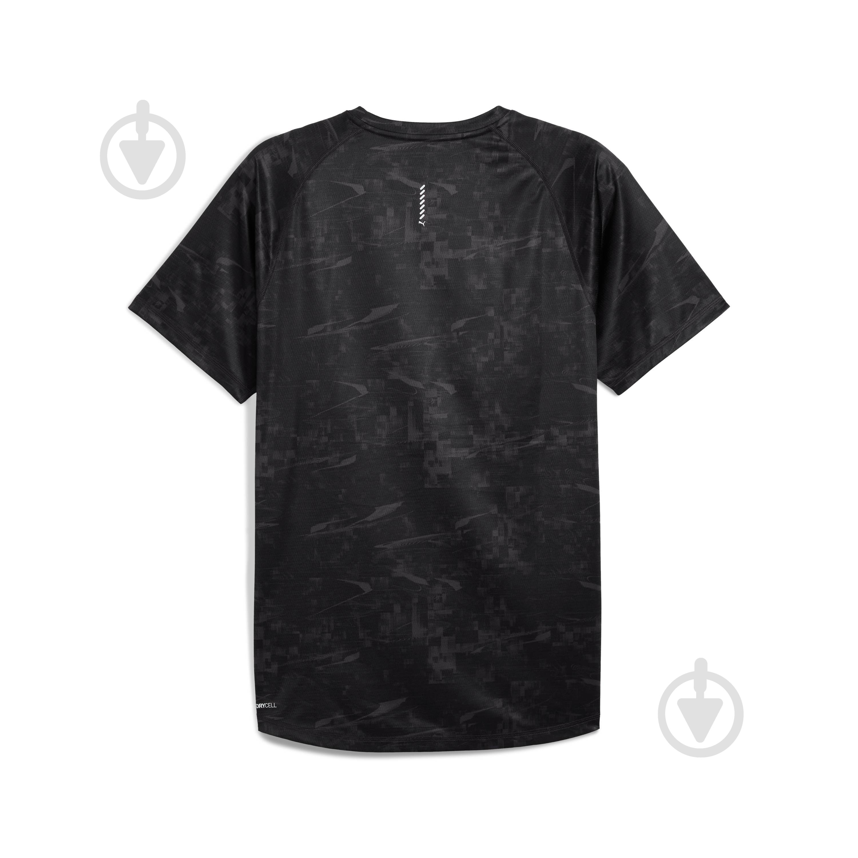 Футболка Puma M Run Velocity AOP Tee 52760301 р.2XL чорний - фото 7 Футболка Puma M Run Velocity AOP Tee 52760301 р.2XL чорний - фото 7