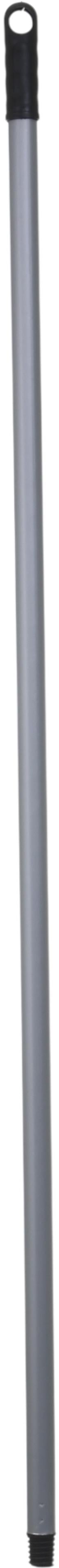 Ручка для швабры UP! (Underprice) металлическая с резьбой и колпачком 110 см серая - фото 1 Ручка для швабры UP! (Underprice) металлическая с резьбой и колпачком 110 см серая - фото 1