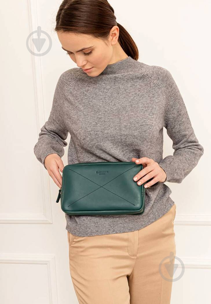 Сумка женская BlankNote Dropbag Maxi зеленый BN-BAG-20-malachite - фото 2