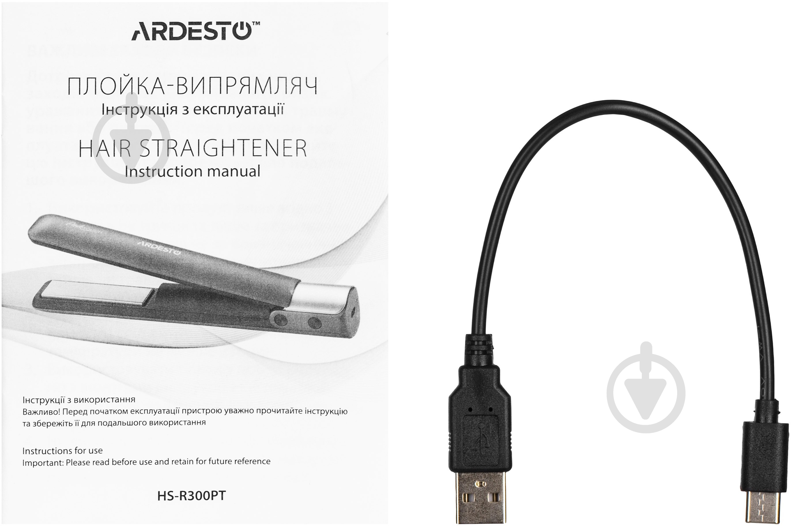 Выпрямитель для волос Ardesto Touch HS-R300PT - фото 11