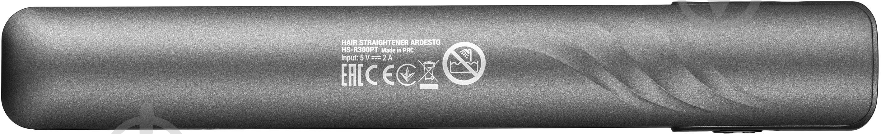 Выпрямитель для волос Ardesto Touch HS-R300PT - фото 6