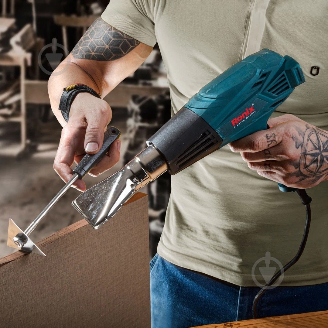 Фен строительный Ronix 1104 - фото 9