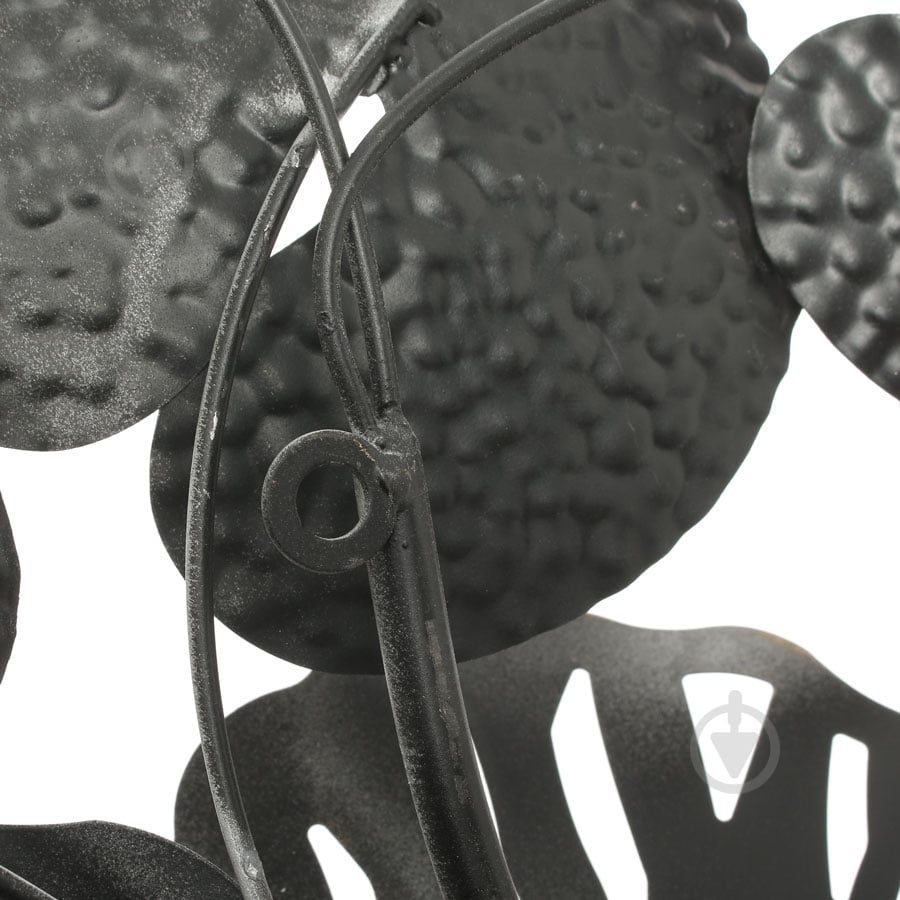 Декор настінний Flowers 165x69 см срібний - фото 5