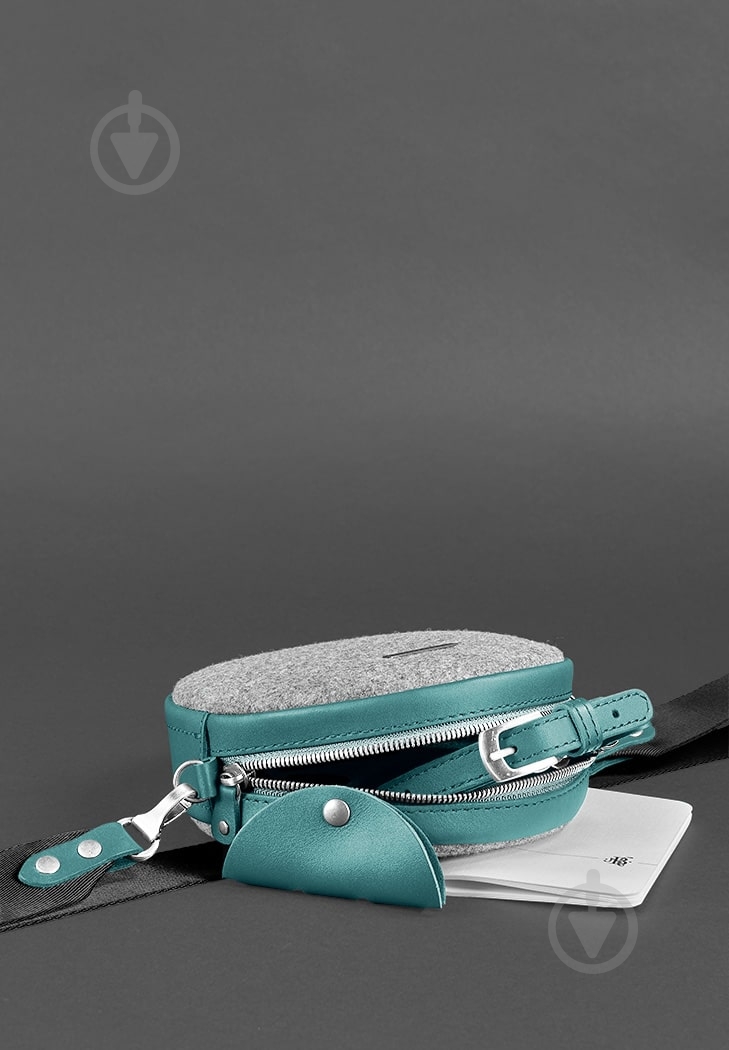 Сумка жіноча BlankNote Tablet сірий BN-BAG-23-felt-tiffany - фото 5