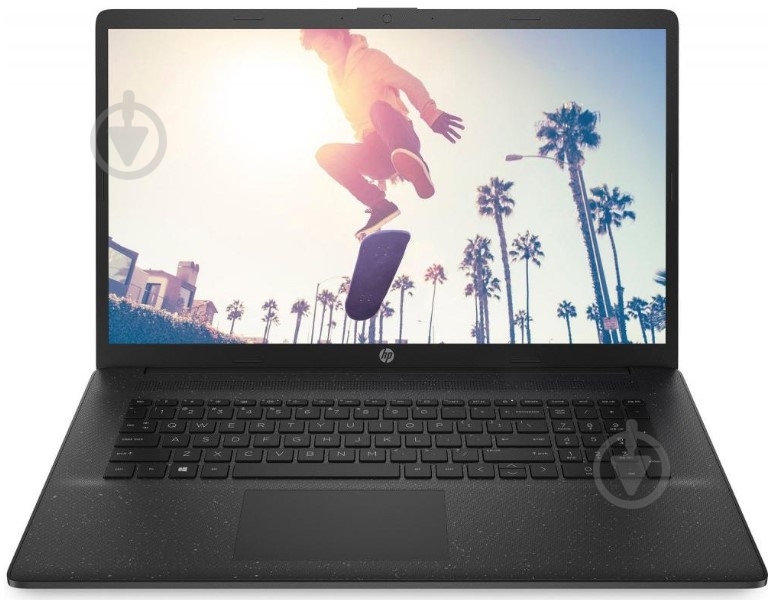 Ноутбук HP 17,3" (827C8EA) jet black - фото 1