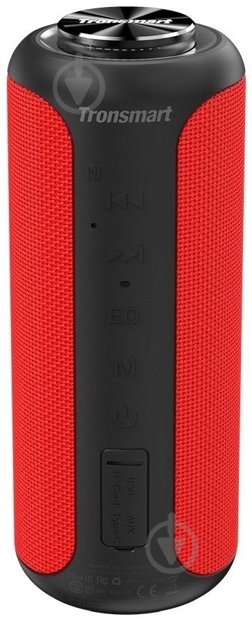 Портативная колонка Tronsmart Element T6 Plus Upgraded Edition 2.0 red (367786) - фото 1