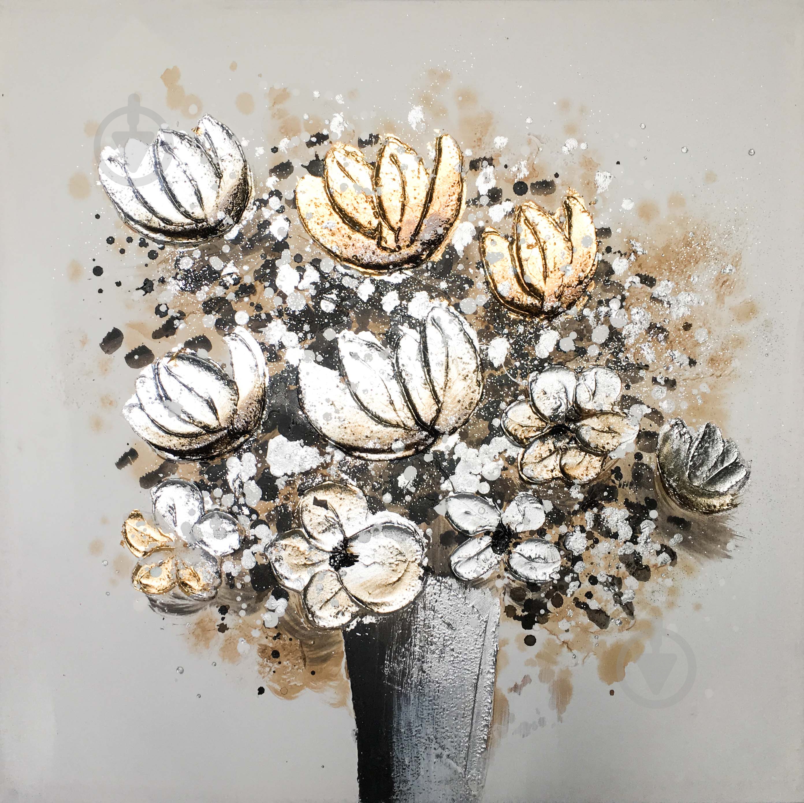 Картина Абстракт 60x60 см - фото 1 Картина Абстракт 60x60 см - фото 1