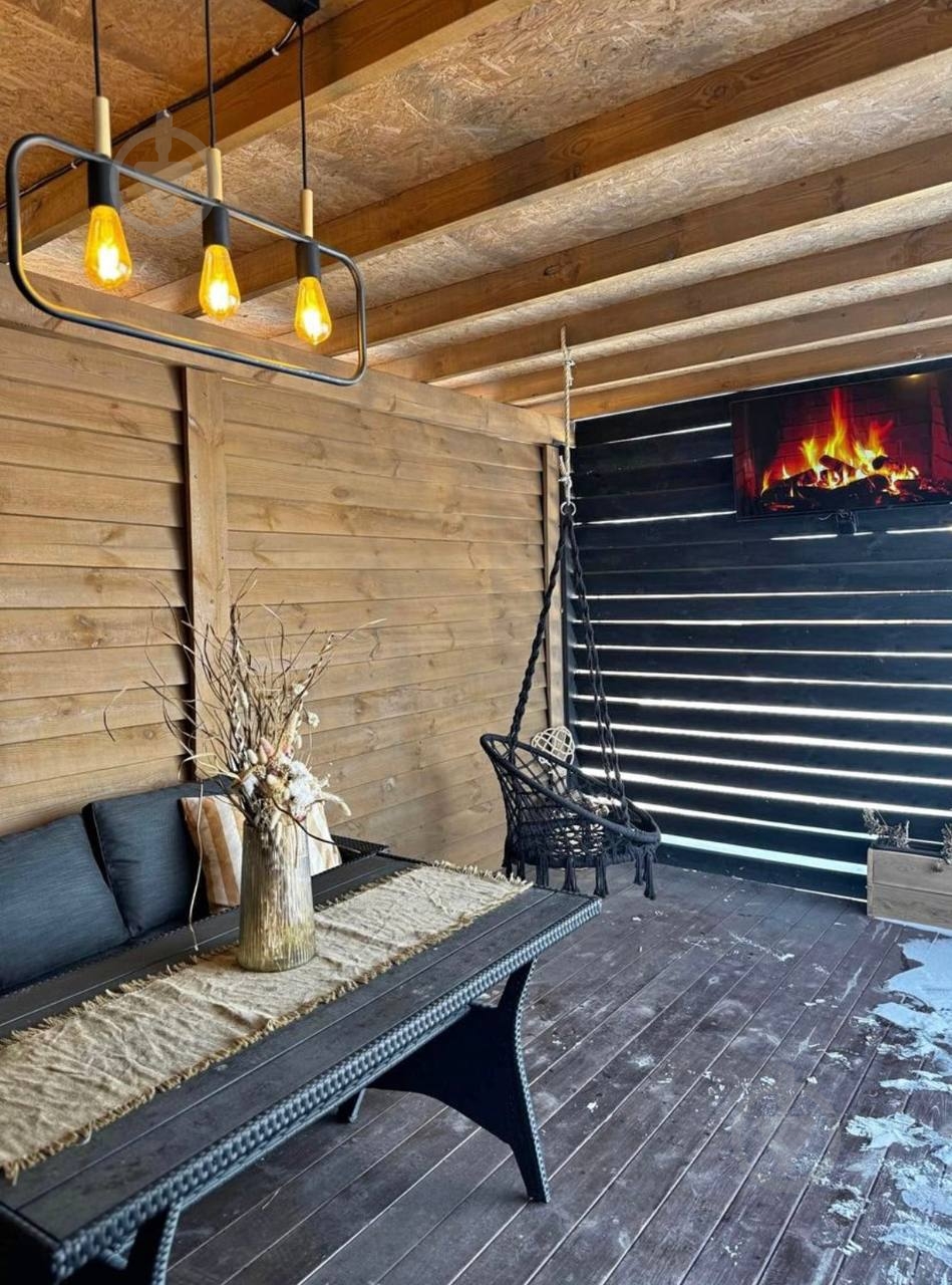 Подвес Светкомплект Loft RL 3x40 Вт E27 черный/дерево - фото 6