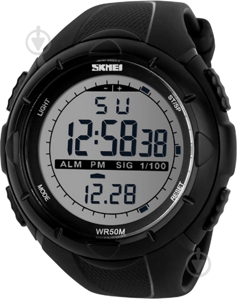 Наручные часы Skmei 1025 black (1025BOXBK) - фото 1
