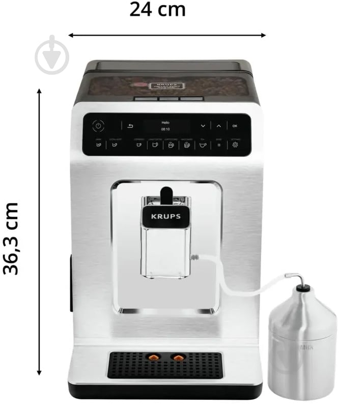 Кофемашина Krups Evidence EA891D10 - фото 7