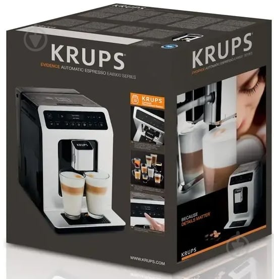 Кофемашина Krups Evidence EA891D10 - фото 8