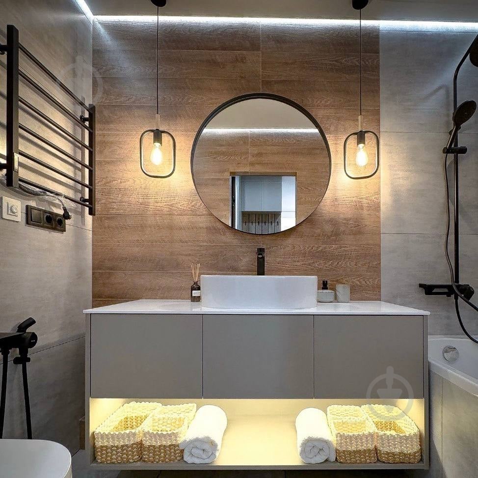 Підвіс Светкомплект Loft RL 1x40 Вт E27 чорний/дерево - фото 6 Підвіс Светкомплект Loft RL 1x40 Вт E27 чорний/дерево - фото 6