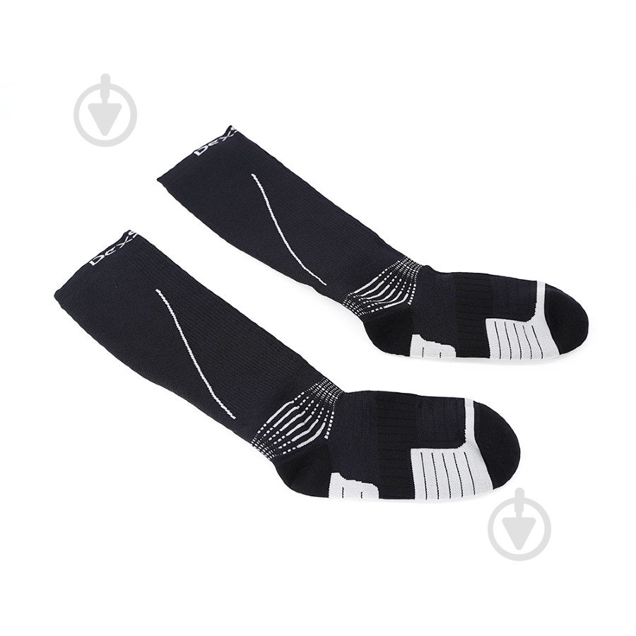 Носки Dexshell водонепроницаемые для бега Compression Mudder, р-р S, серые DS635GRYS р.36-38 серые полоски 1 шт. - фото 2 Носки Dexshell водонепроницаемые для бега Compression Mudder, р-р S, серые DS635GRYS р.36-38 серые полоски 1 шт. - фото 2
