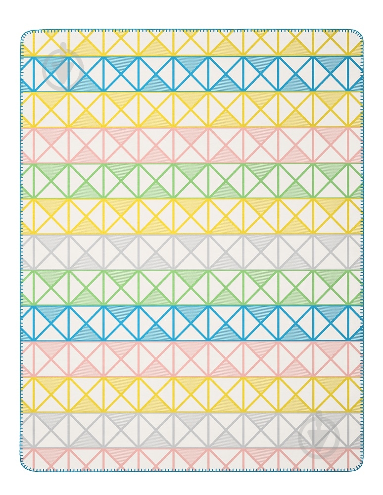 Плед Bright Bouquet Up and Down 150x200 см мульти Biederlack - фото 2