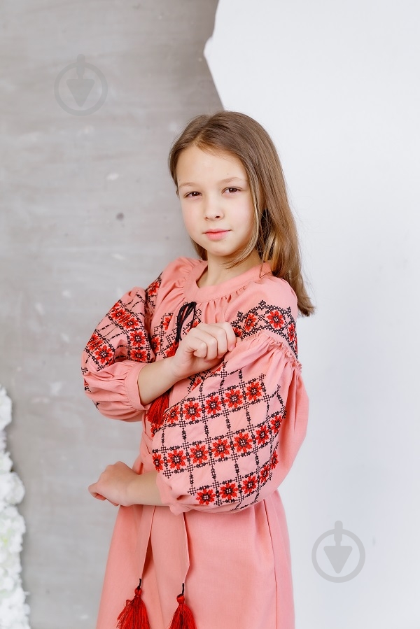 Платье Galychanka Звонка р.140 розовый Gdr-0223 - фото 2