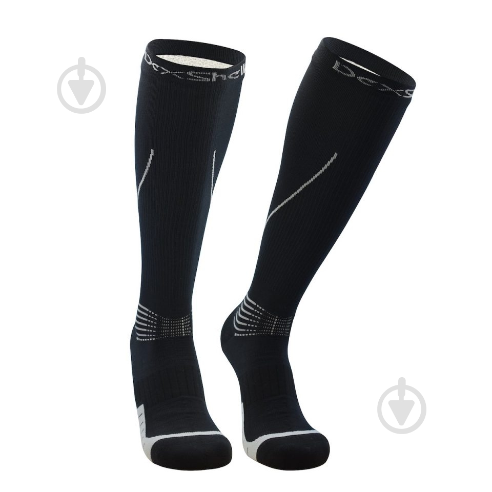 Шкарпетки Dexshell компресійні водонепроникні Compression Mudder, р-р XL, сірі DS635GRYXL р.47-49 чорно-сірий 1 шт. - фото 1