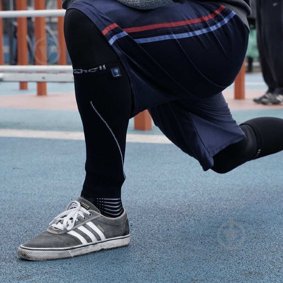 Шкарпетки Dexshell компресійні водонепроникні Compression Mudder, р-р XL, сірі DS635GRYXL р.47-49 чорно-сірий 1 шт. - фото 13