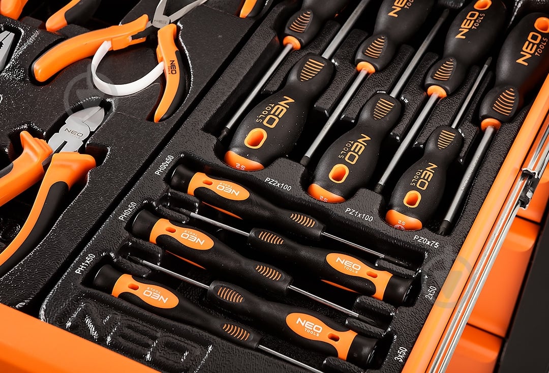 ᐉ Набор ручного инструмента NEO tools 117 шт. 84-214-6 • Купить в