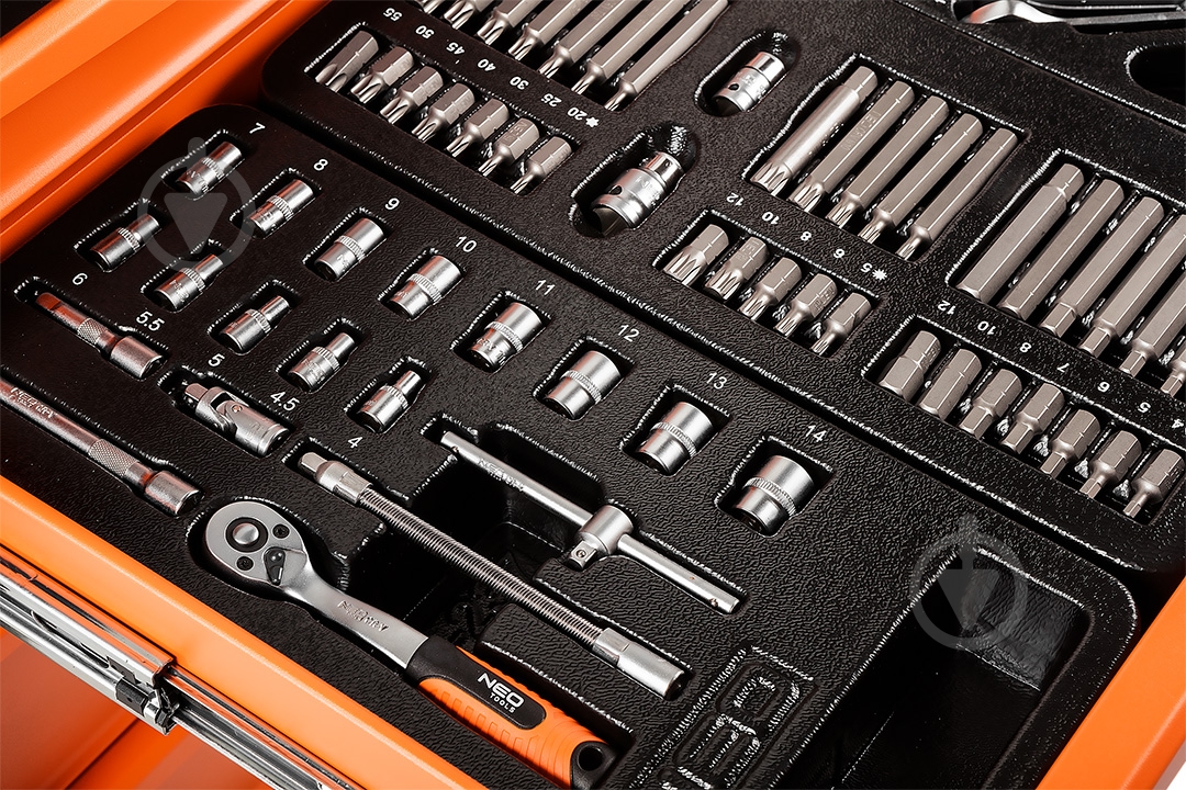 ᐉ Набор ручного инструмента NEO tools 117 шт. 84-214-6 • Купить в