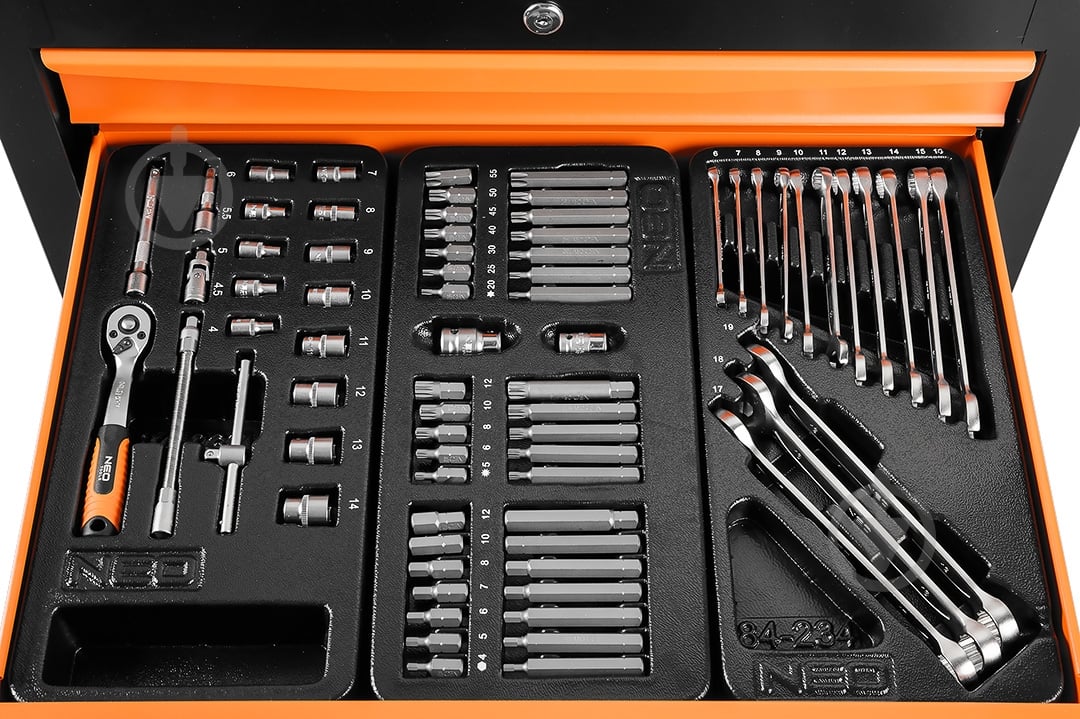 ᐉ Набор ручного инструмента NEO tools 117 шт. 84-214-6 • Купить в