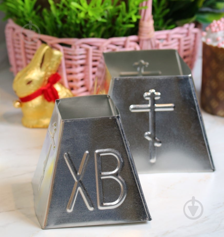 Форма Metalworkshop для творожного кулича 12х12х6 см - фото 2