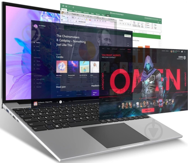 Ноутбук Jumper EZbook S5 14" grey - фото 3