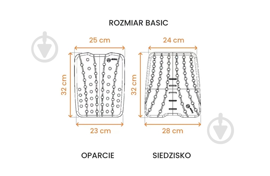 Вкладыш мягкий в автокресло OkiDay Basic (21906) - фото 11