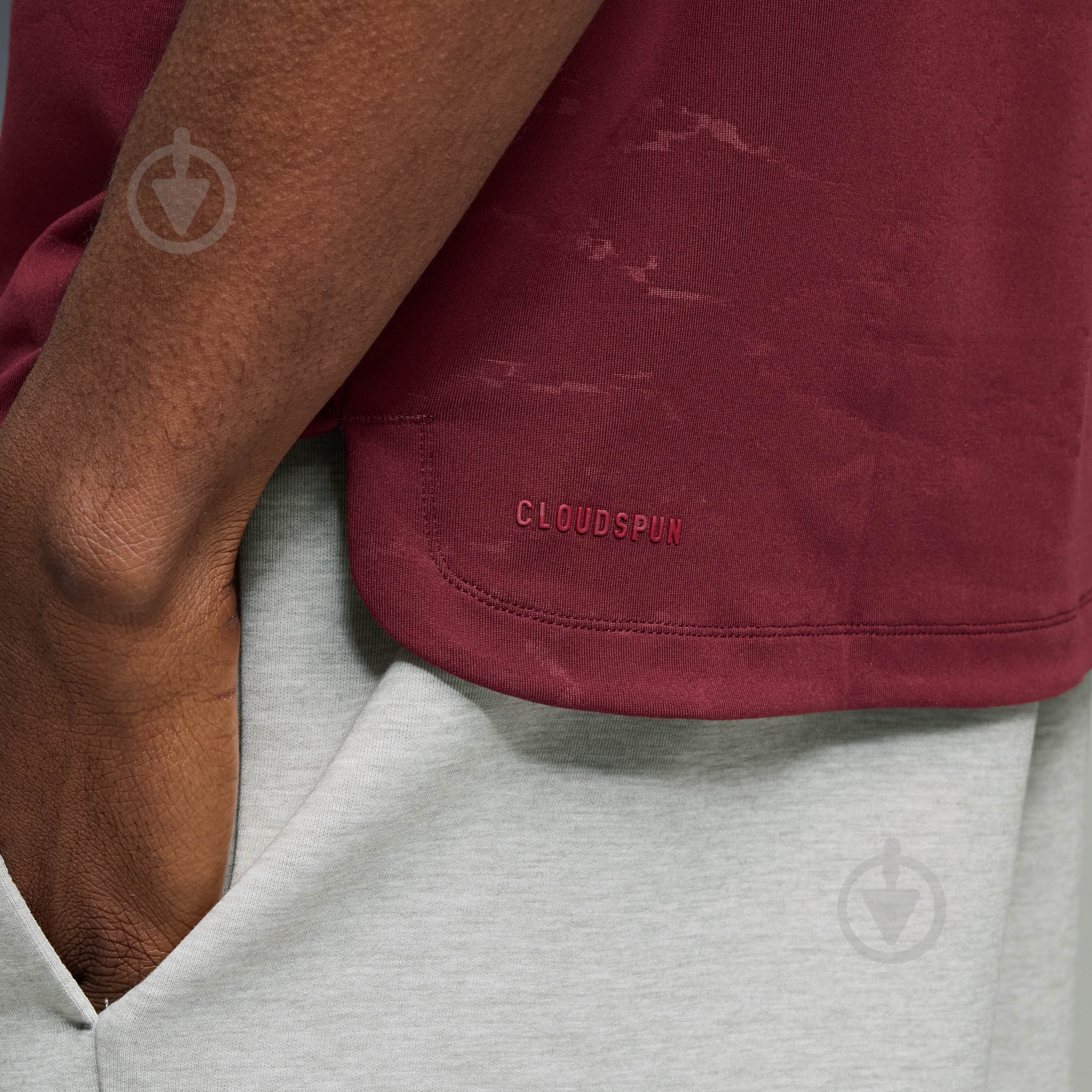 Футболка Puma M CLOUDSPUN EMBOSS TEE 52764696 р.3XL бордовий - фото 4 Футболка Puma M CLOUDSPUN EMBOSS TEE 52764696 р.3XL бордовий - фото 4