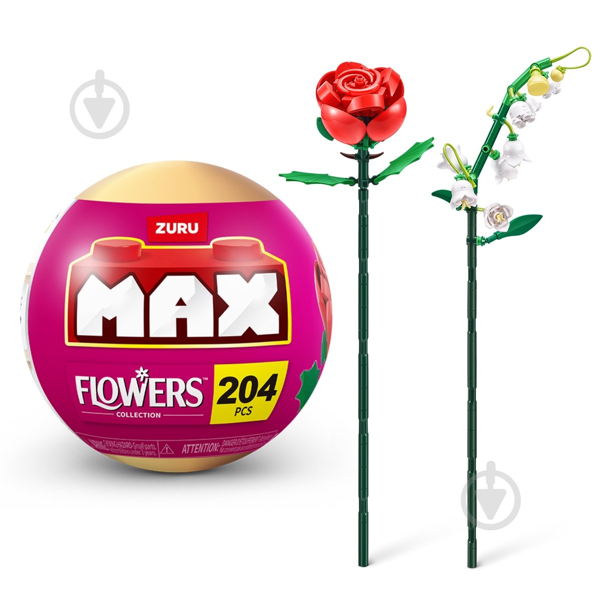 Конструктор Max в капсулі S1 – Садові квіти (в асорт., в диспл.) 83184GQ1 - фото 1