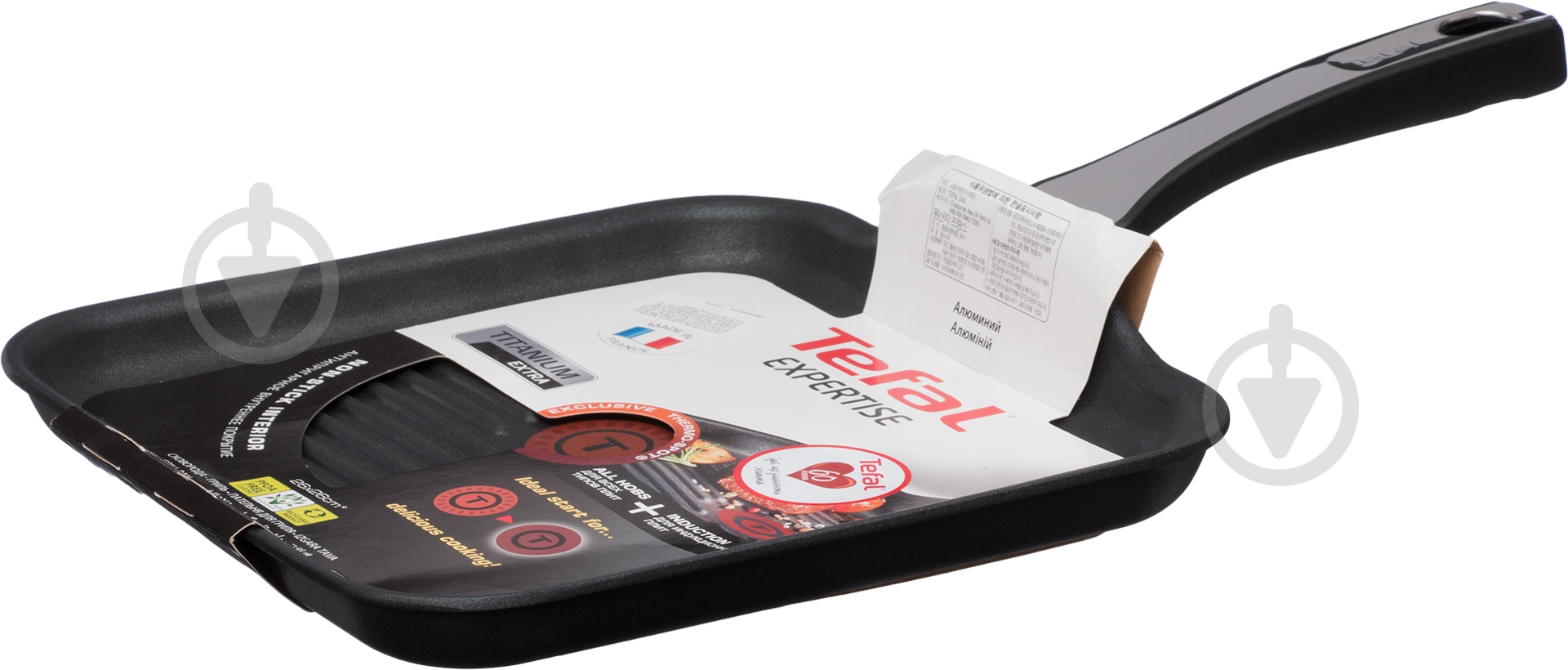 Сковорода-гриль Tefal Expertise 26 см - фото 4