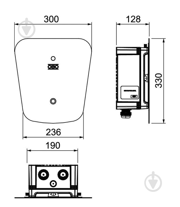 Зарядна станція OBO Bettermann Ion Key 6570022 - фото 3