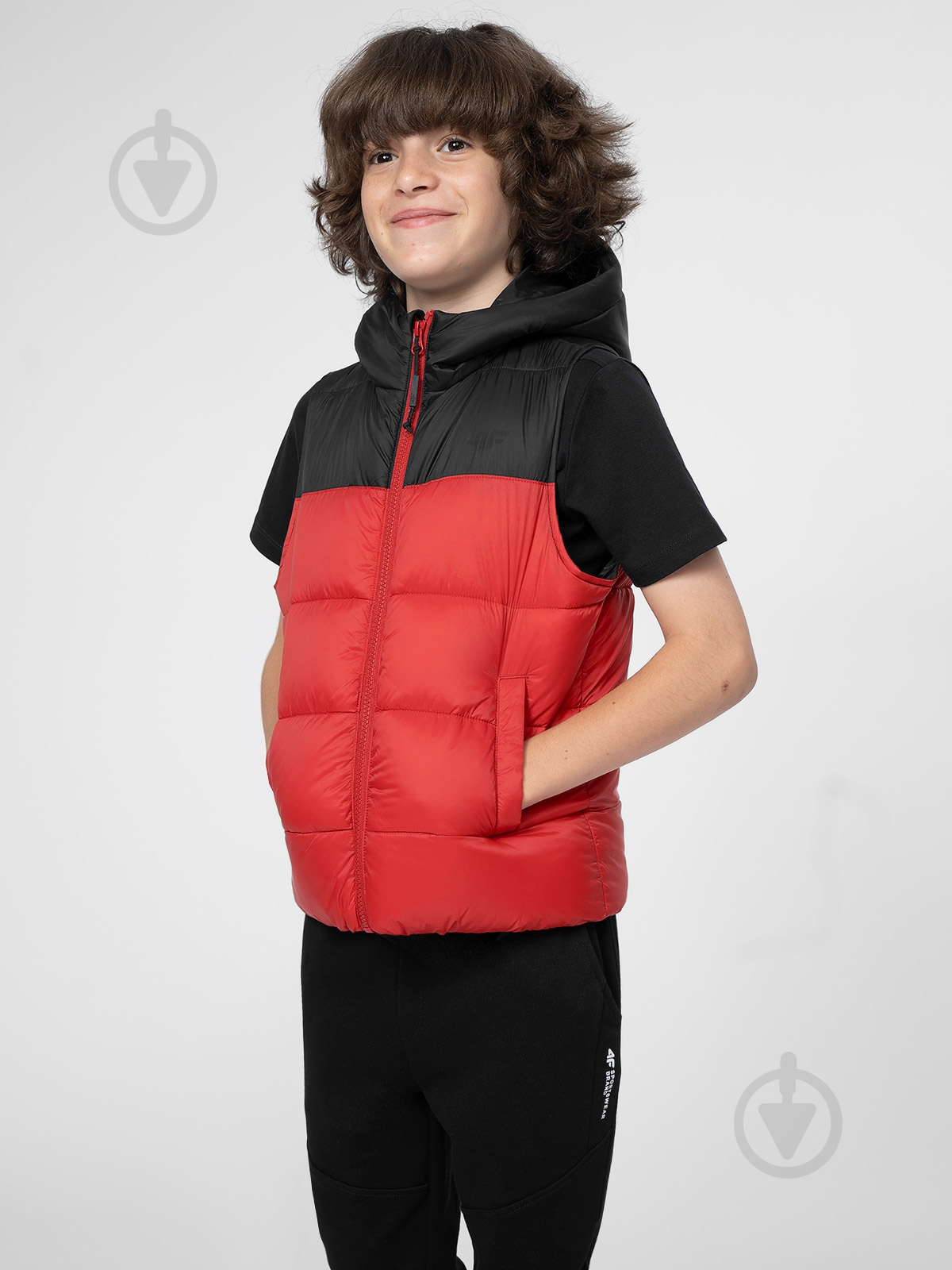 Жилет 4F 4FJSS23TDJAM079-62S р.152 красный - фото 1 Жилет 4F 4FJSS23TDJAM079-62S р.152 красный - фото 1