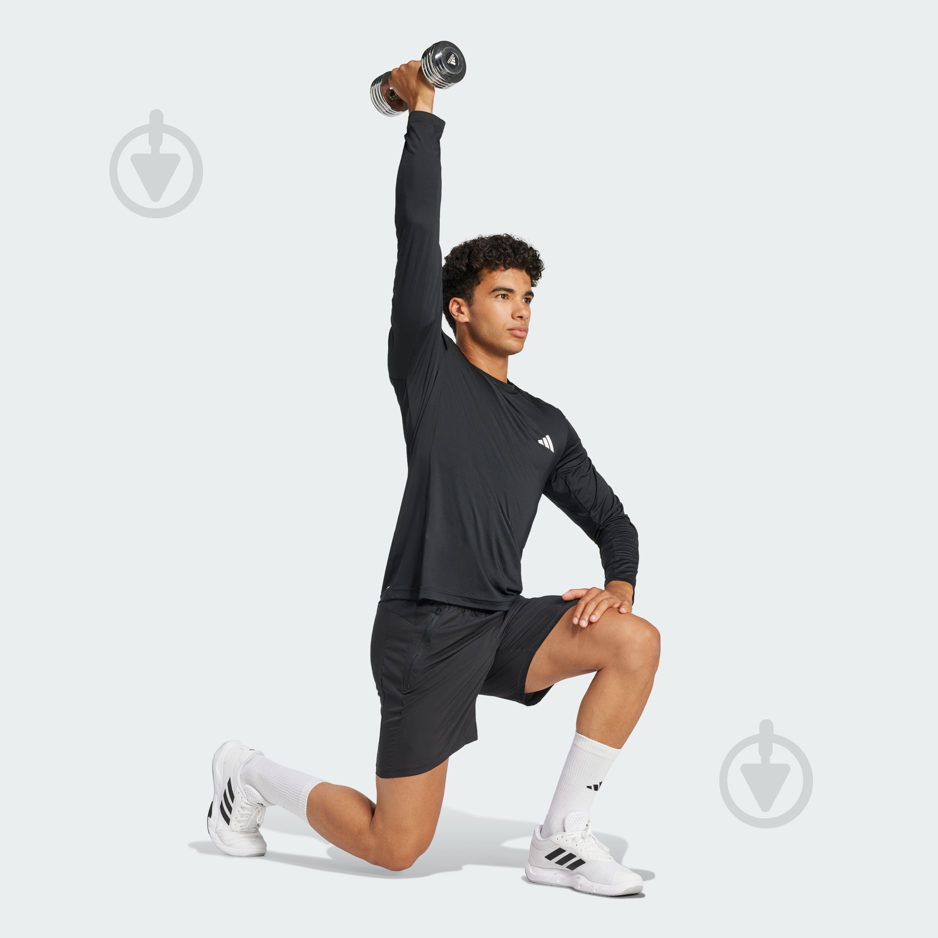 Футболка Adidas TR-ES STRE LS T JC7715 р.3XL чорний - фото 5 Футболка Adidas TR-ES STRE LS T JC7715 р.3XL чорний - фото 5