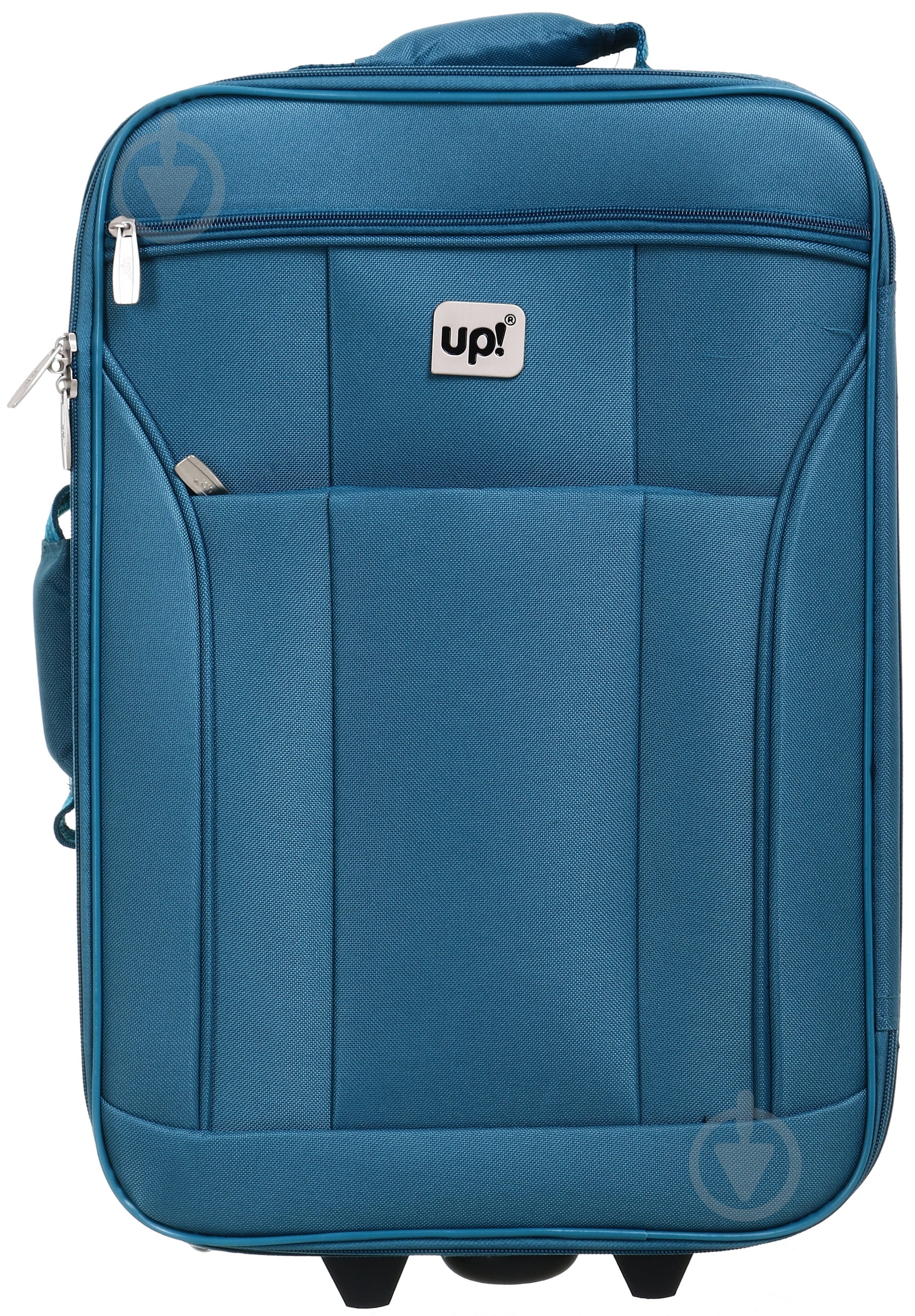 Чемодан UP! (Underprice) 30 л синий KX22003 51х35х17 см - фото 4
