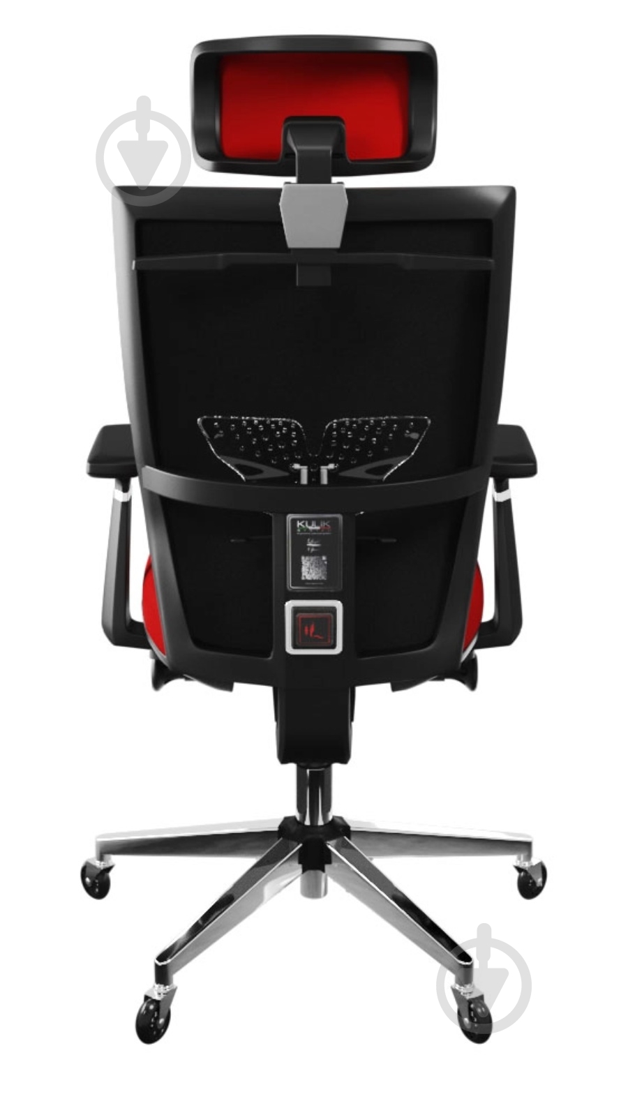 Кресло эргономичное Kulik System SPACE 1925_0515 красный - фото 4