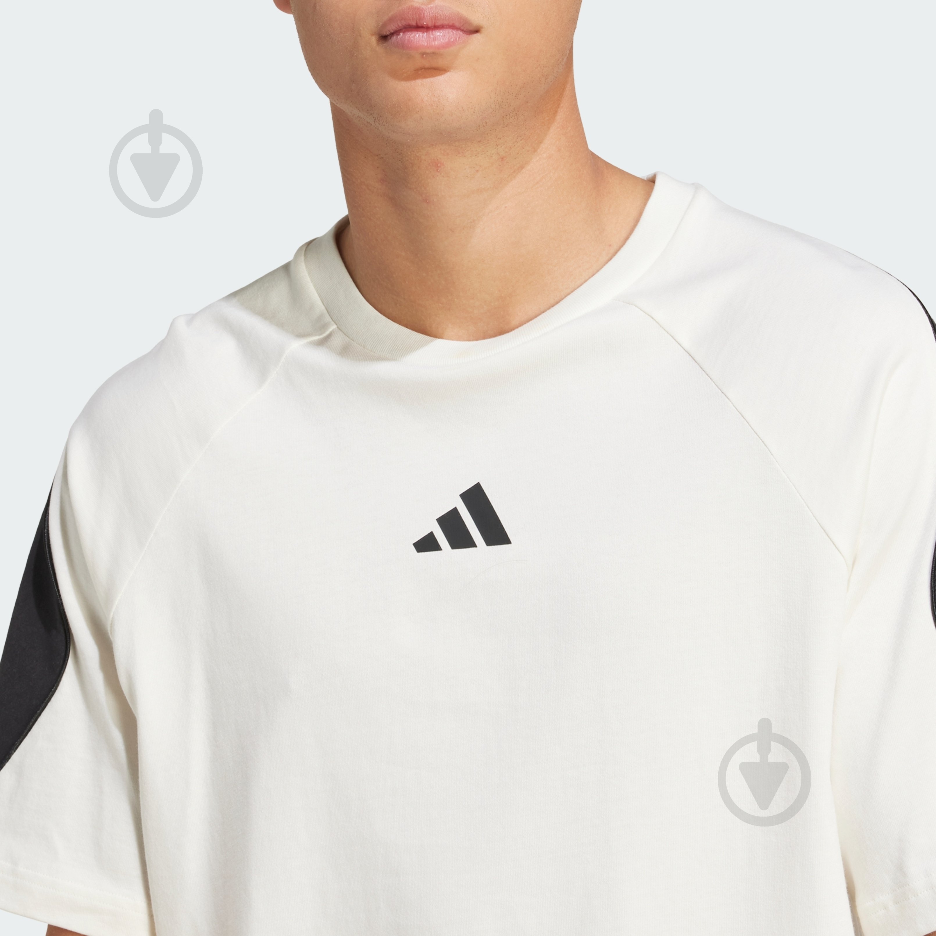 Футболка Adidas M STADIUM TEE JX5640 р.L бежевий - фото 4 Футболка Adidas M STADIUM TEE JX5640 р.L бежевий - фото 4