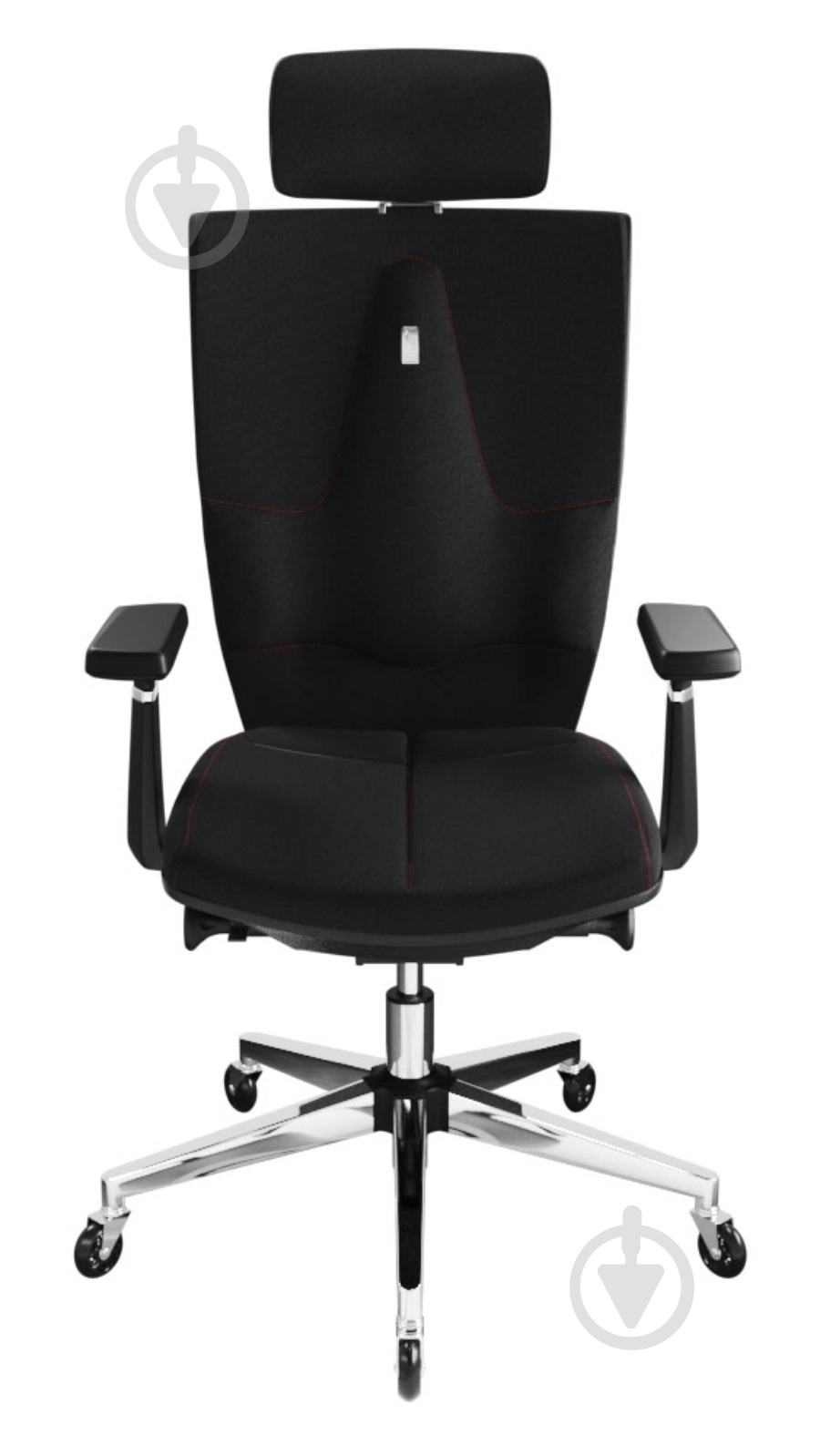 Кресло эргономичное Kulik System SPACE 1925_0516 черный - фото 1