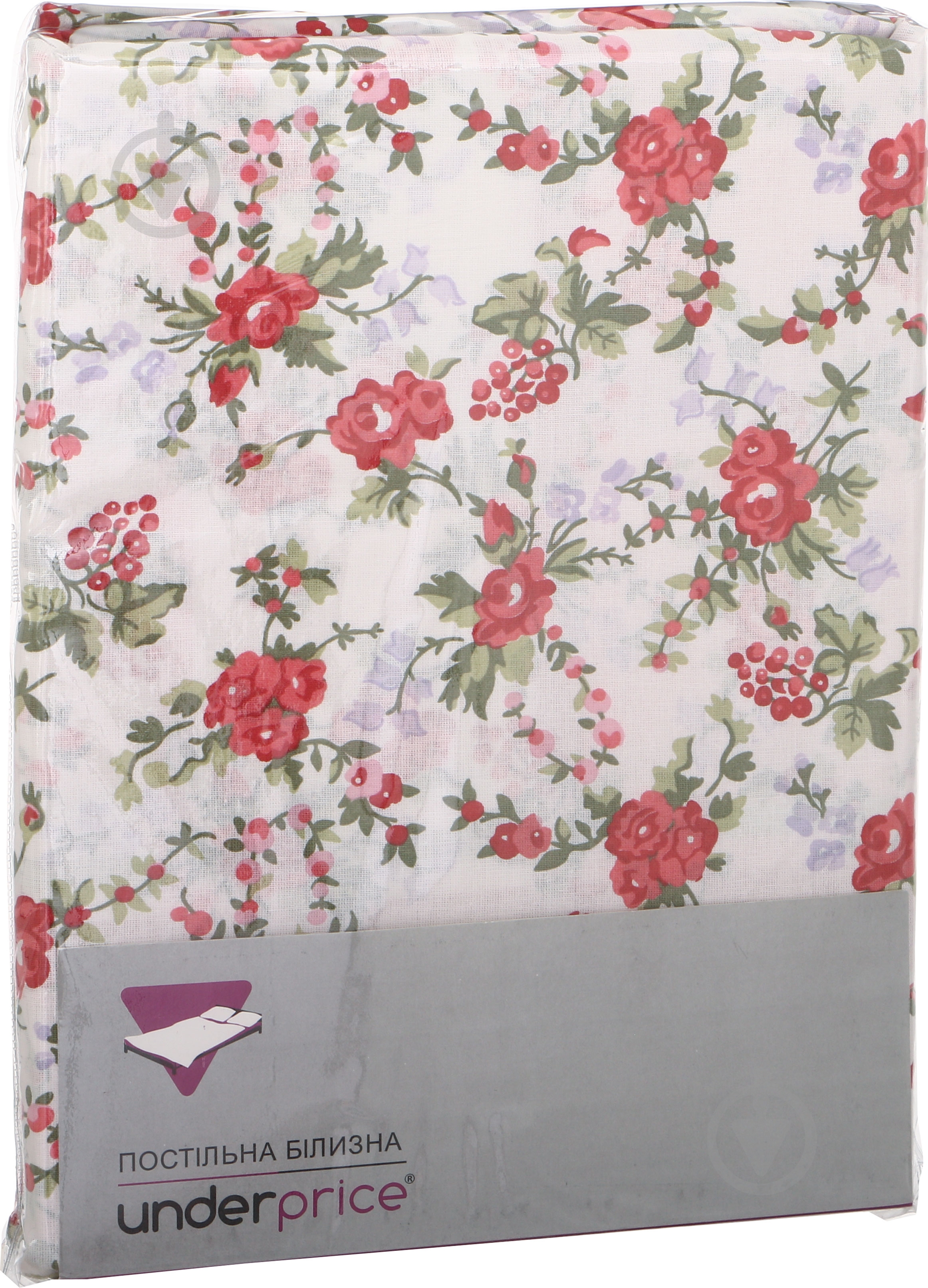 Комплект постельного белья Софи 1,5 красный UP! (Underprice) - фото 6