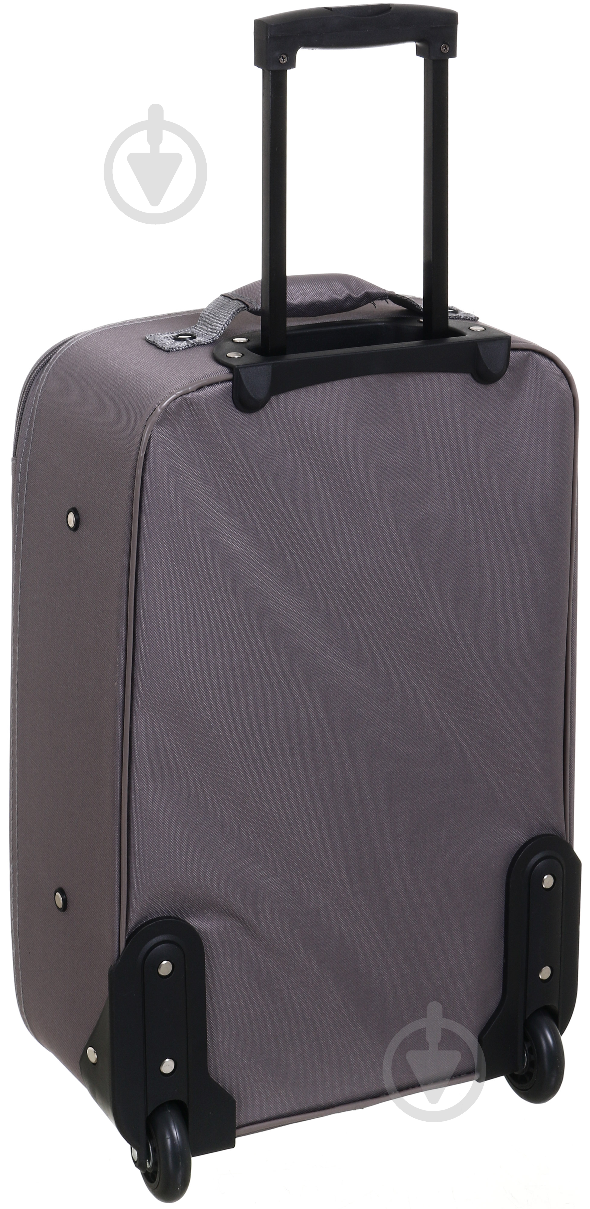 Чемодан UP! (Underprice) 30 л серый KX22003 51х35х17 см - фото 3