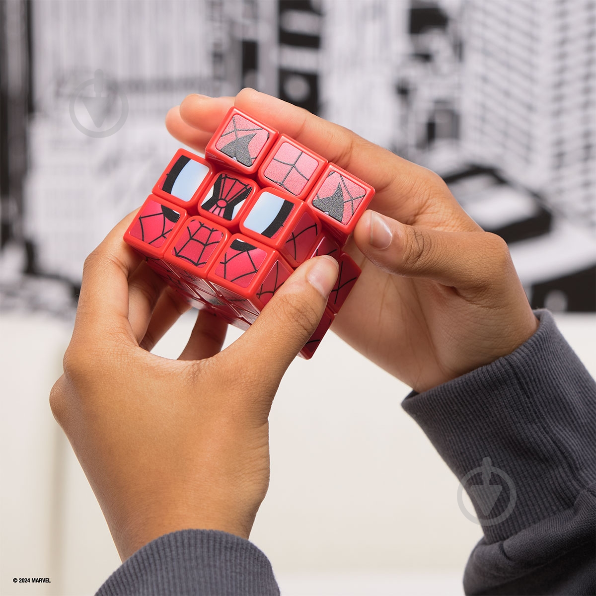 Головоломка Rubiks серії Cubers - КУБИК ЛЮДИНА-ПАВУК 6070145 - фото 5 Головоломка Rubiks серії Cubers - КУБИК ЛЮДИНА-ПАВУК 6070145 - фото 5